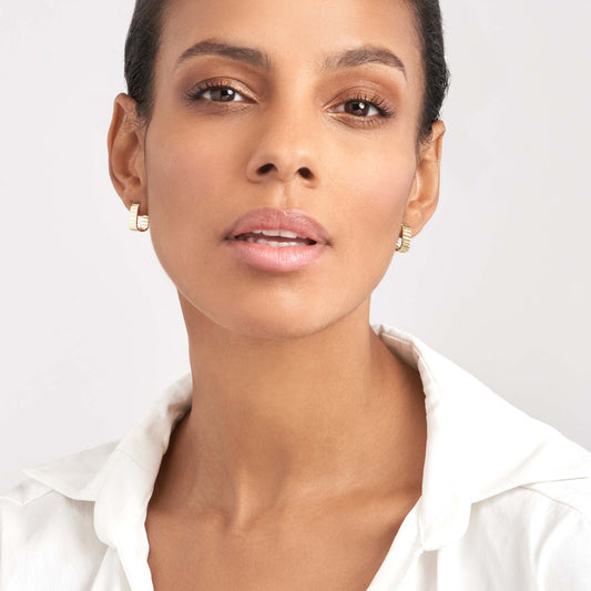 Ribbed Pillow Hoops – Henri Noël
