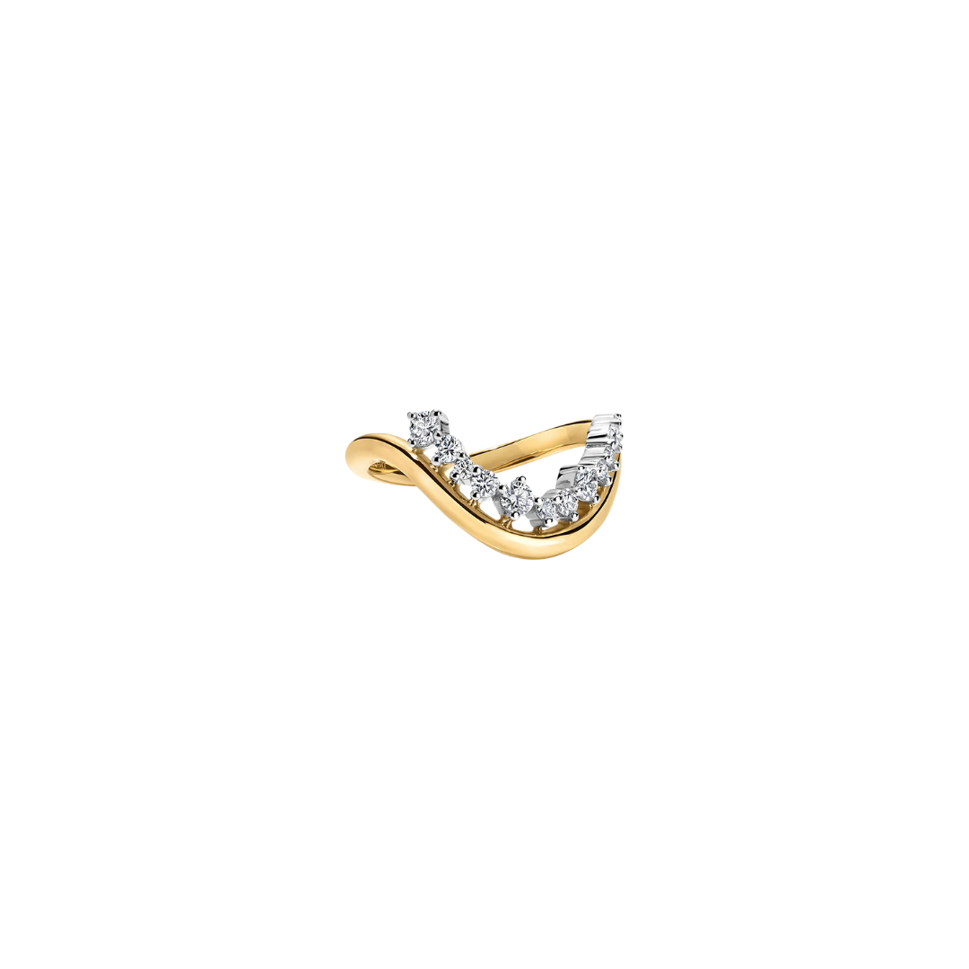 Rosario Navia- Mara Large Curved Ring I – Henri Noël