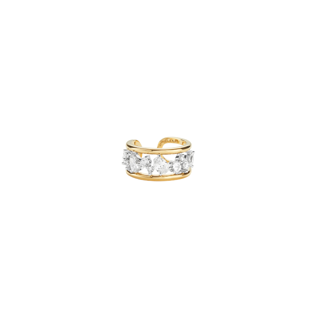 Rosario Navia- Mara Large Link Ring – Henri Noël