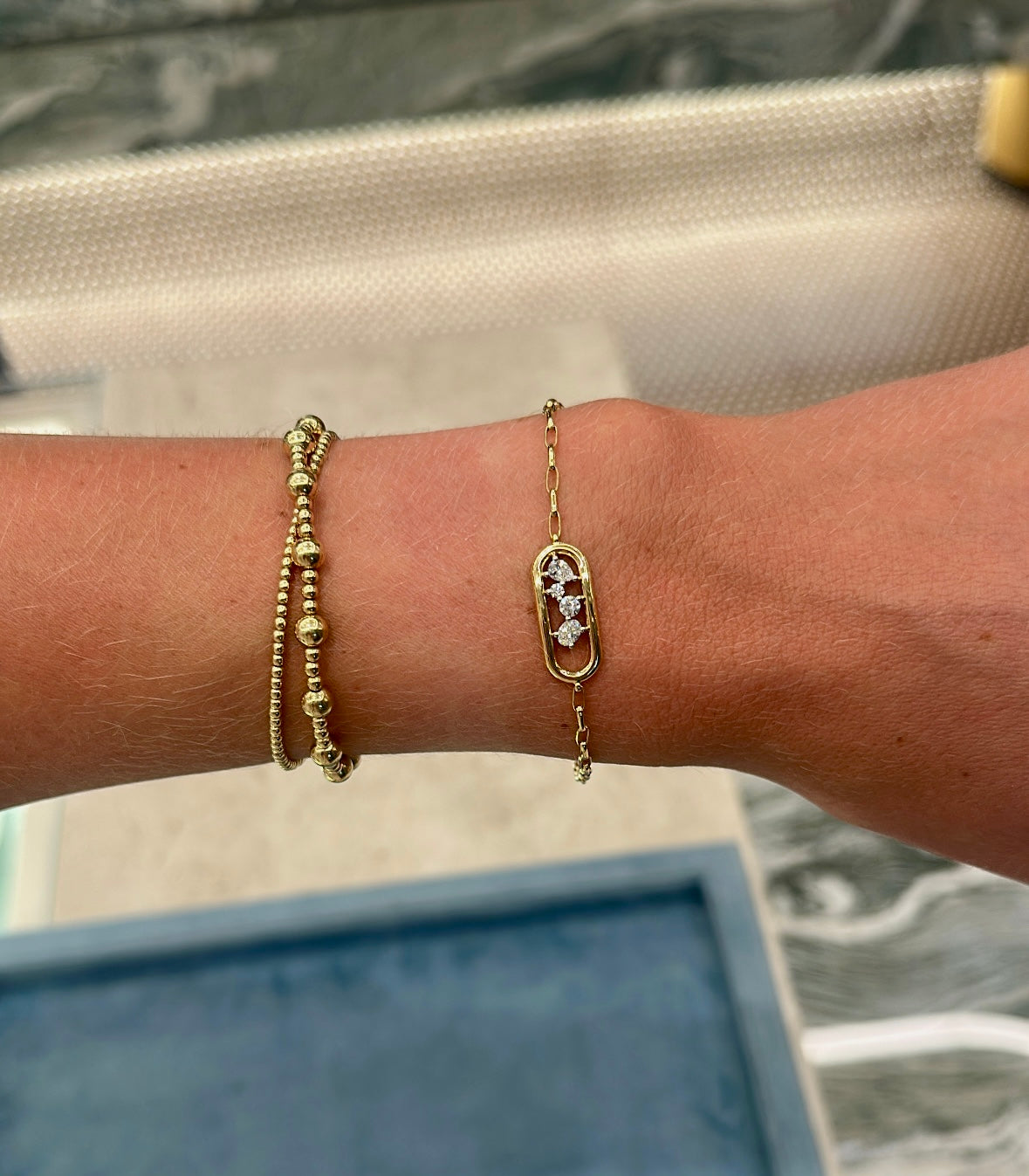 Rosario Navia- Mara Link Bracelet – Henri Noël