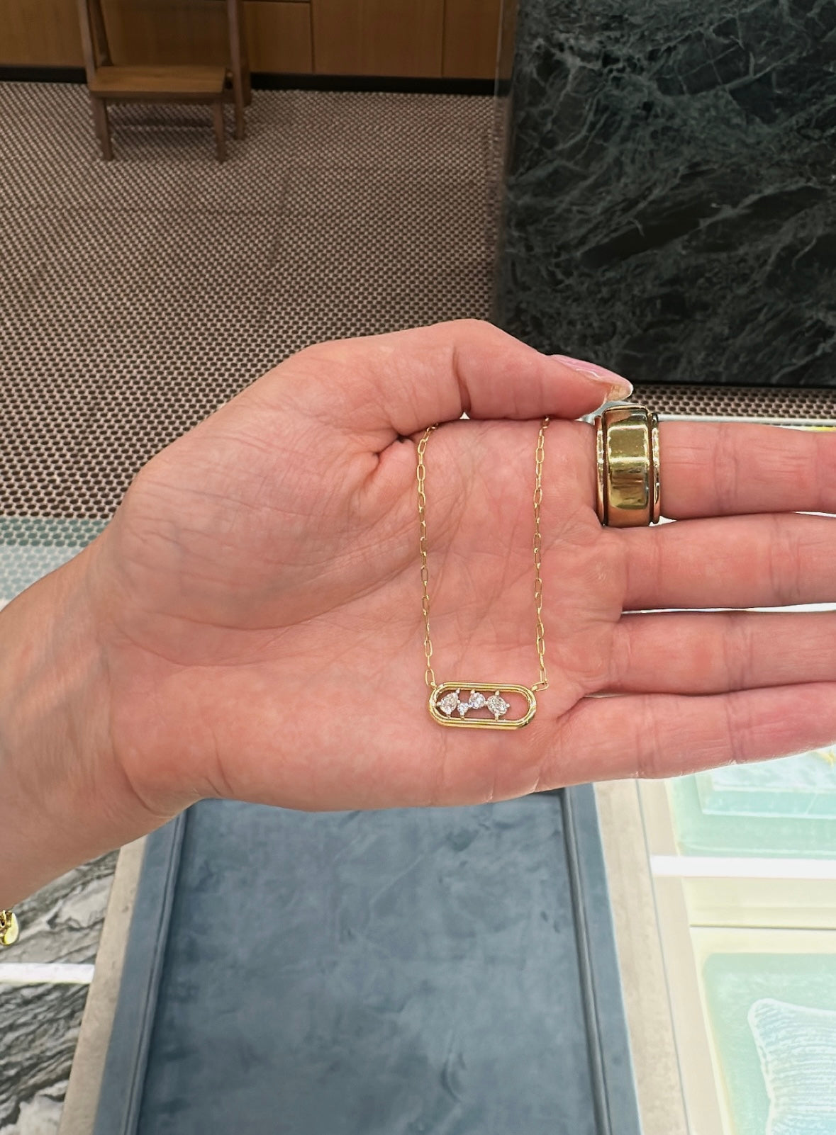 Rosario Navia- Mara Link Necklace – Henri Noël