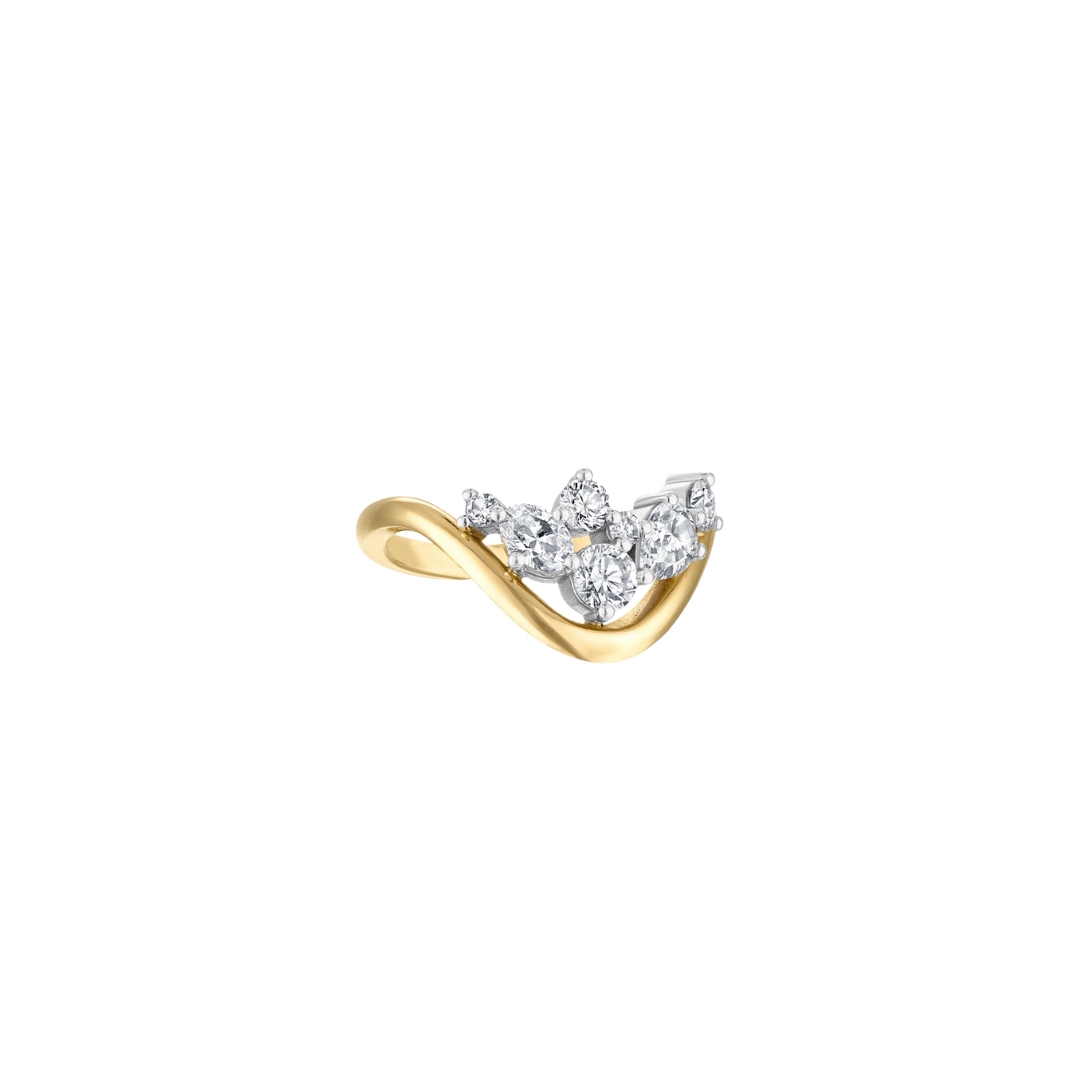 Rosario Navia- Mara Medium Curved Ring I – Henri Noël