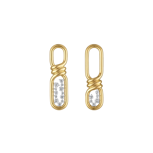 Rosario Navia- Twist Drop Earrings – Henri Noël