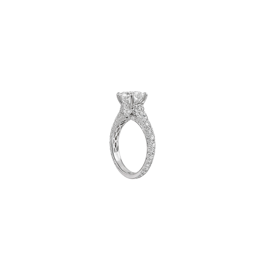 Round Engagement Ring – Henri Noël