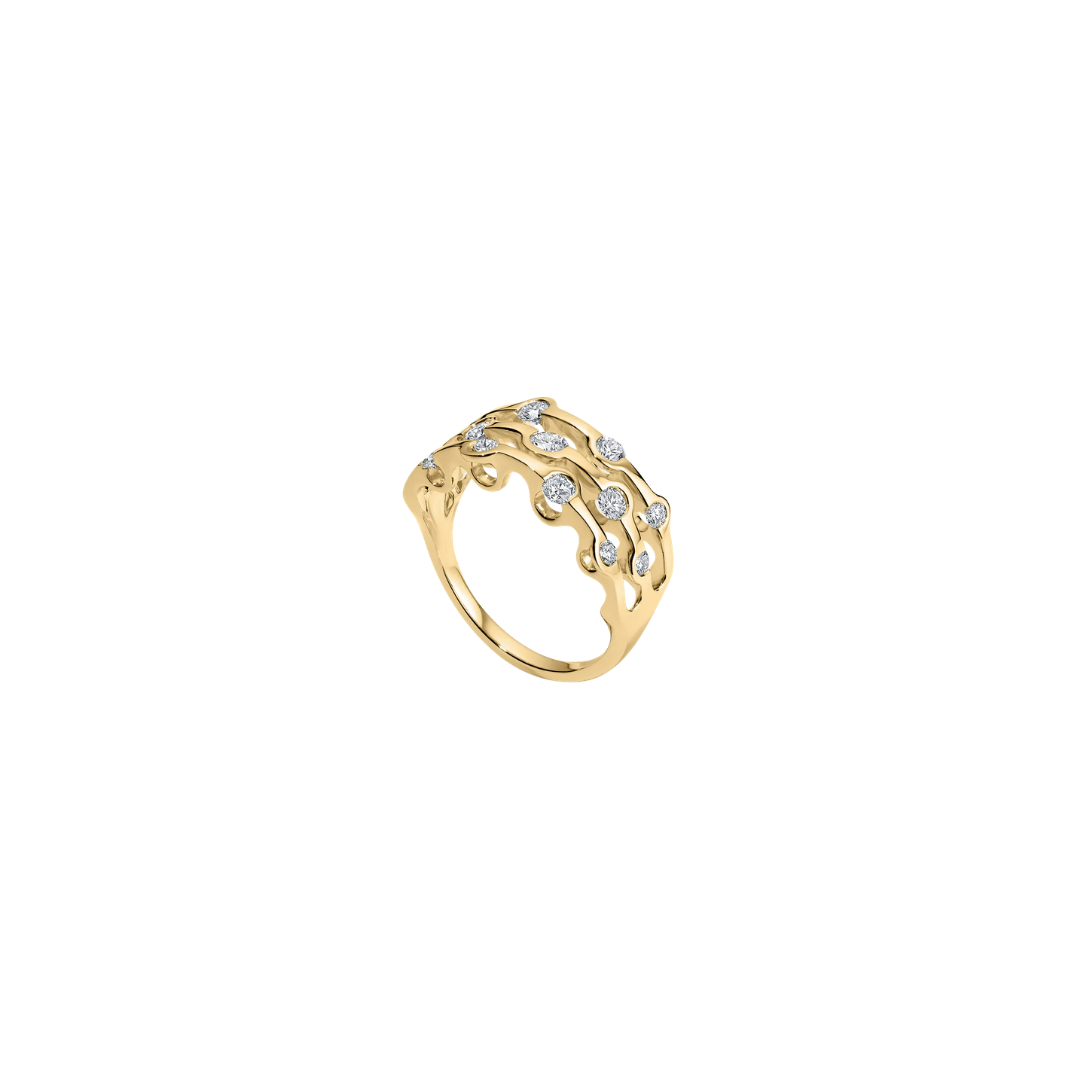 Sarah Eisman Studio- Float Triple Ring