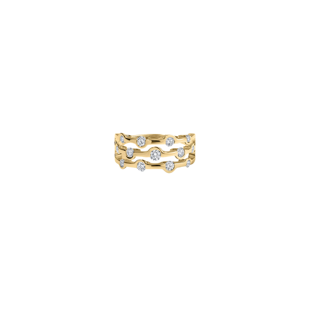 Sarah Eisman Studio- Float Triple Ring