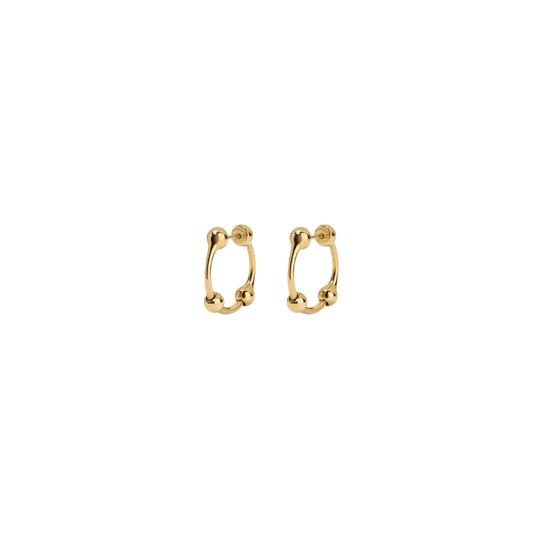 Sarah Eisman Studio- Lith Classic Hoop Earrings – Henri Noël