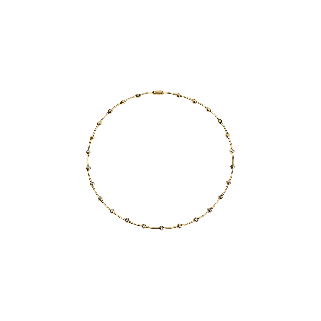 Sarah Eisman Studio- Lith Diamond Classic Necklace – Henri Noël