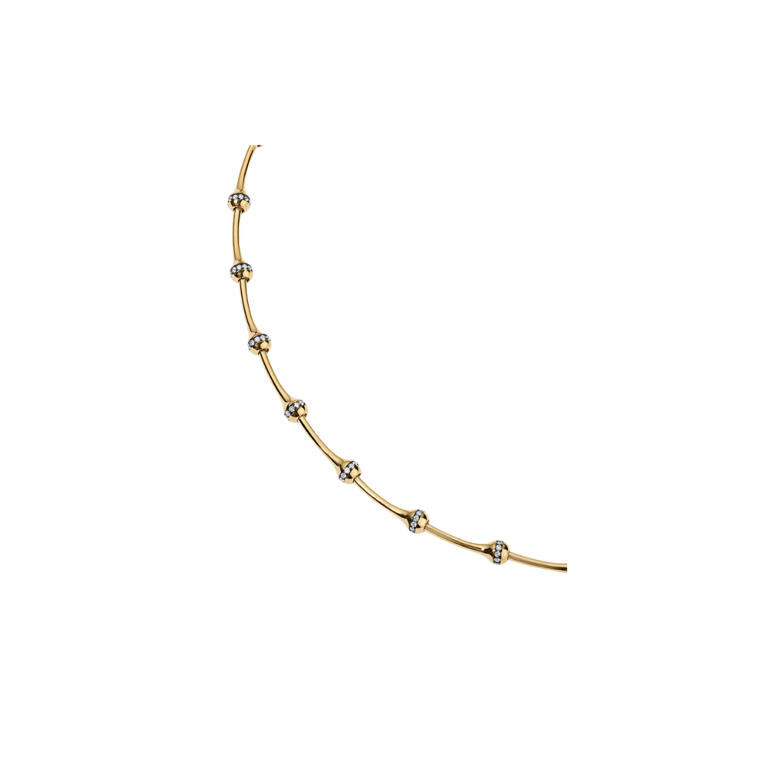 Sarah Eisman Studio- Lith Diamond Classic Necklace – Henri Noël