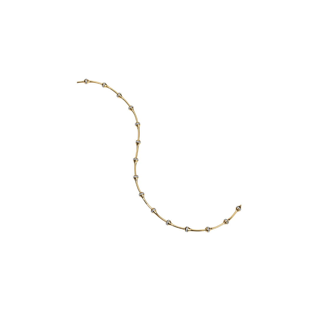 Sarah Eisman Studio- Lith Diamond Classic Necklace – Henri Noël