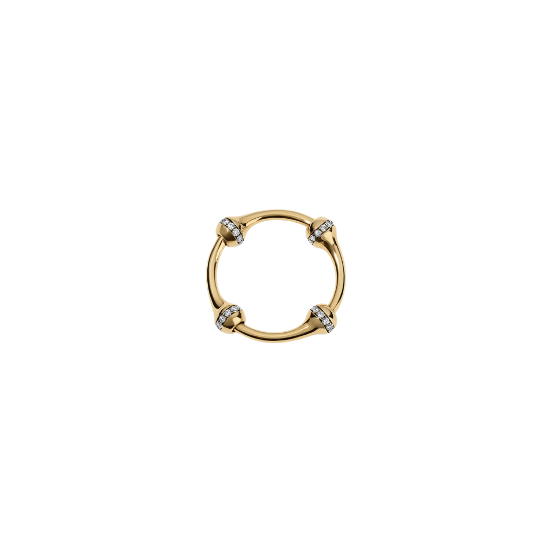 Sarah Eisman Studio- Lith Diamond Classic Ring
