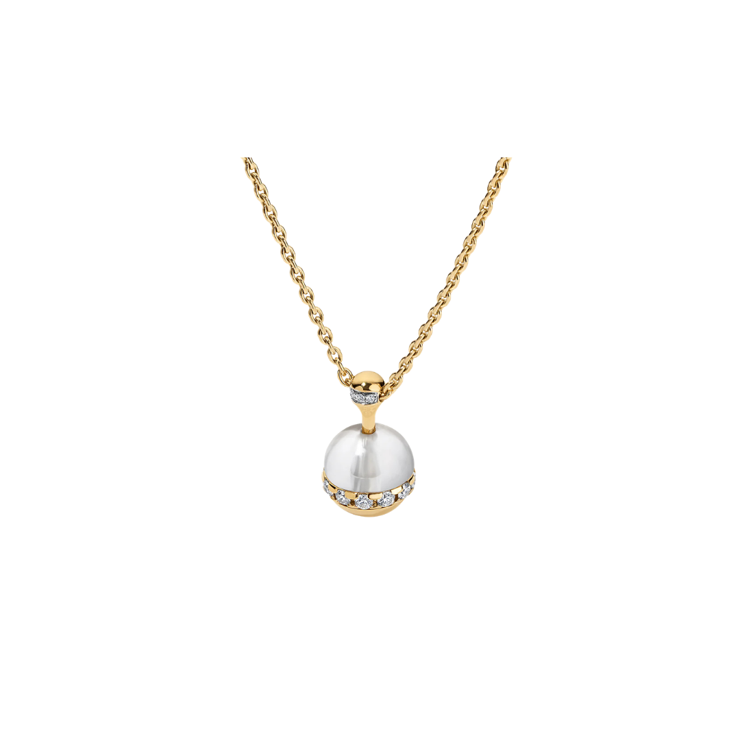 Sarah Eisman Studio- Lith Diamond Sphere Pendant – Henri Noël