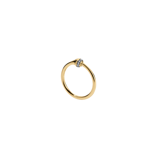 Sarah Eisman Studio- Lith Mono Diamond Classic Ring