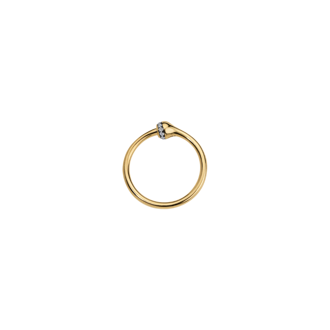 Sarah Eisman Studio- Lith Mono Diamond Classic Ring