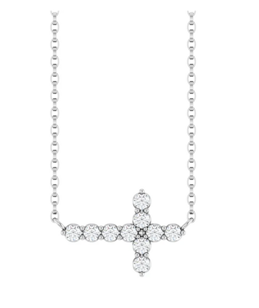 Diamond Cross Necklace