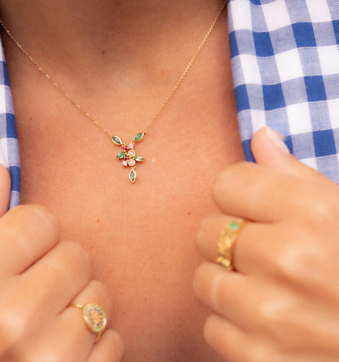 Sophie d'Agon- Camélia Necklace 1