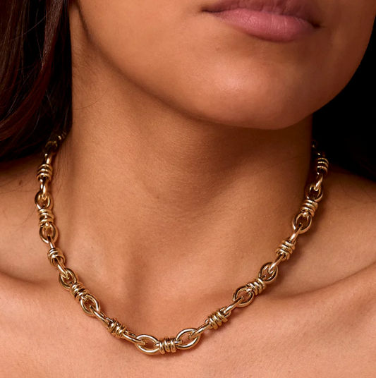 Lionheart- Arianna Knot Link Chain