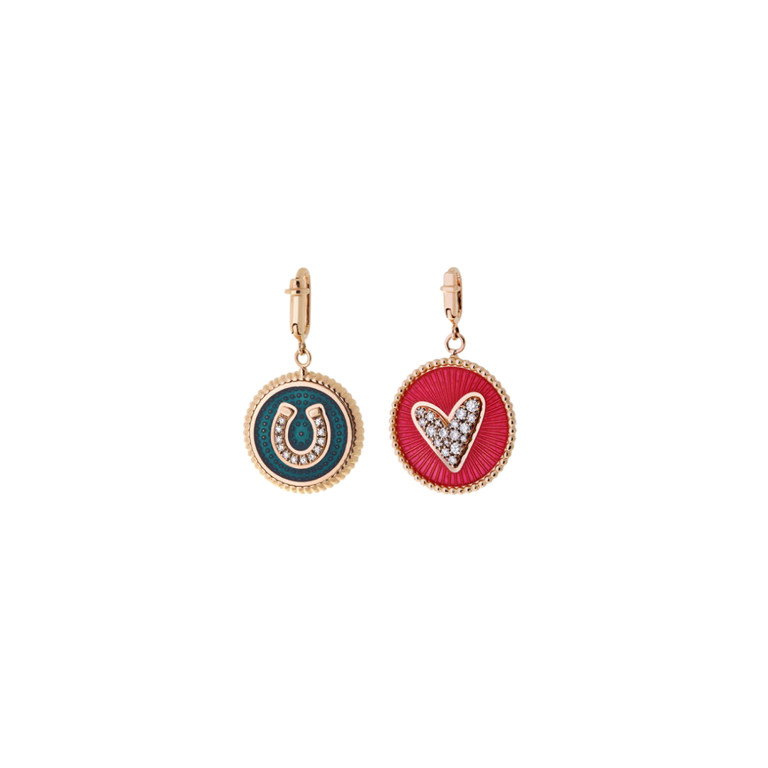 Selim Mouzannar - Double Face Horseshoe & Heart Charm – Henri Noël
