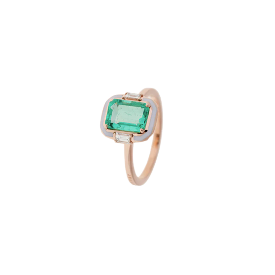 Selim Mouzannar - Emerald Gemma Ring – Henri Noël