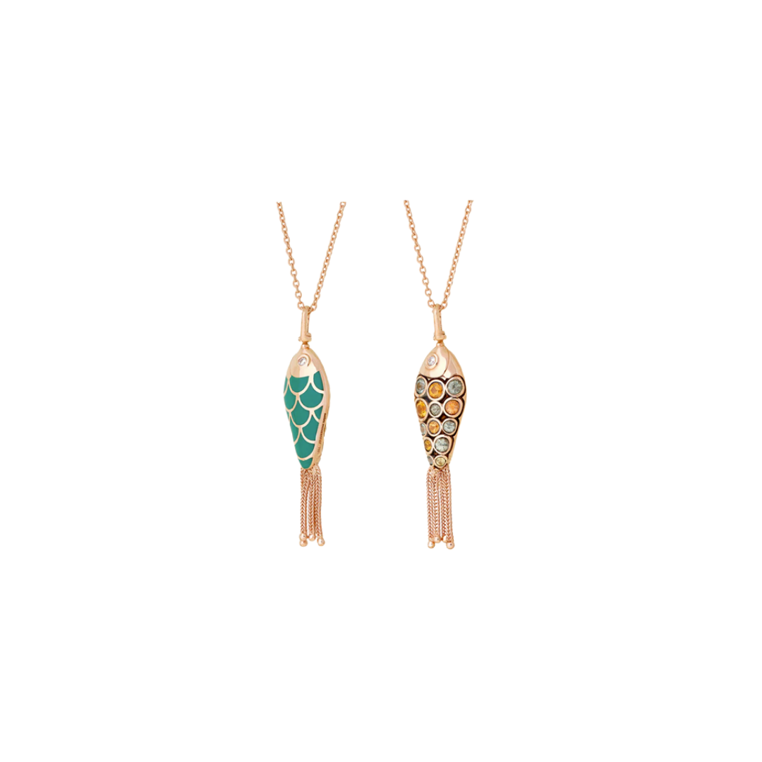 Selim Mouzannar - Fish for Love Fish Necklace – Henri Noël