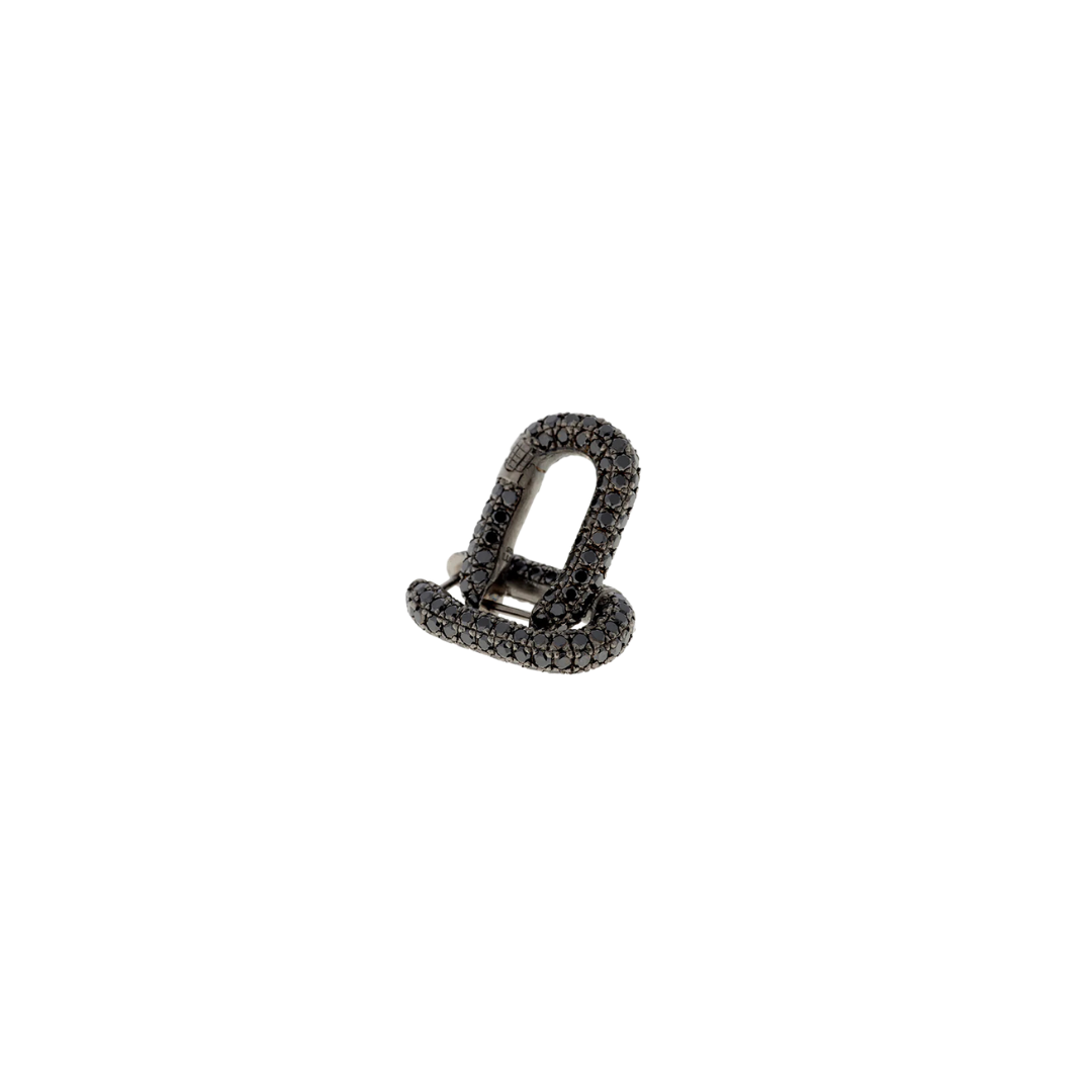 Selim Mouzannar - Link Earrings - Black Diamonds – Henri Noël
