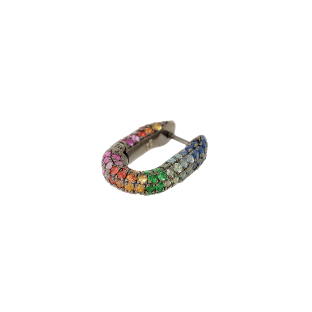 Selim Mouzannar - Link Earrings - Colored Sapphires / Tsavorites – Henri Noël