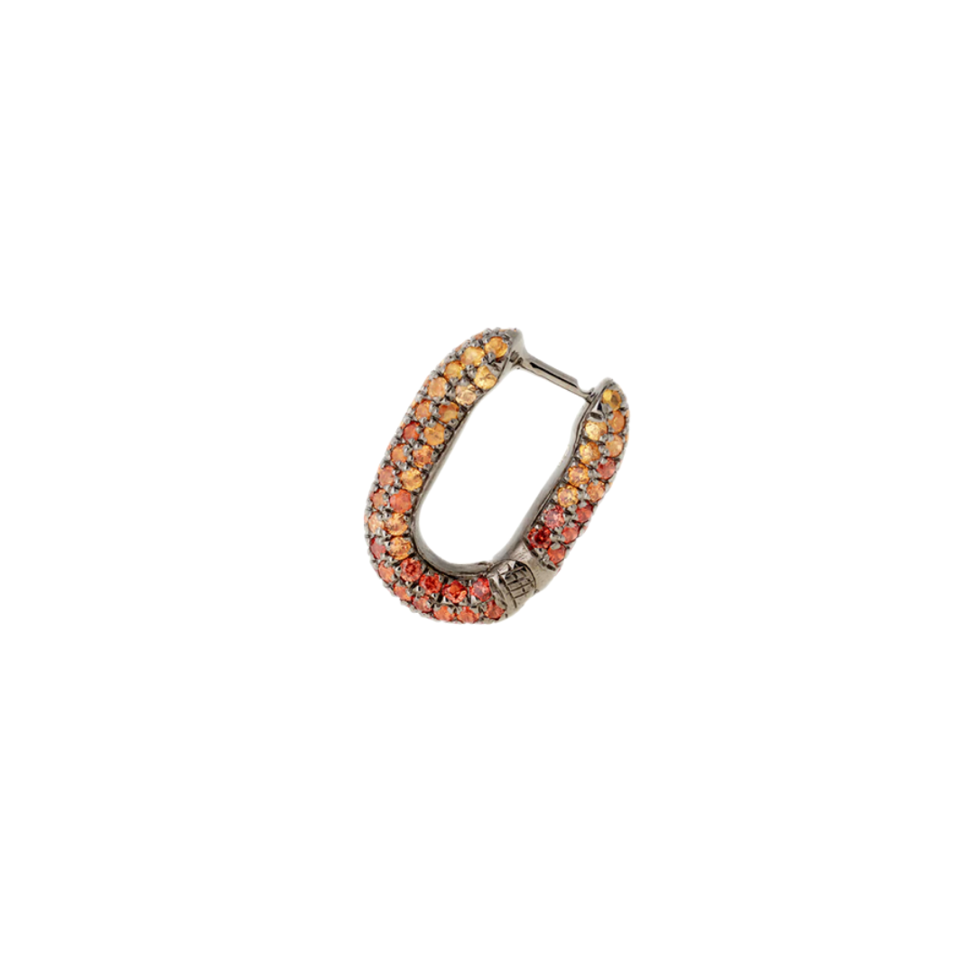 Selim Mouzannar - Link Earrings - Orange Sapphires – Henri Noël