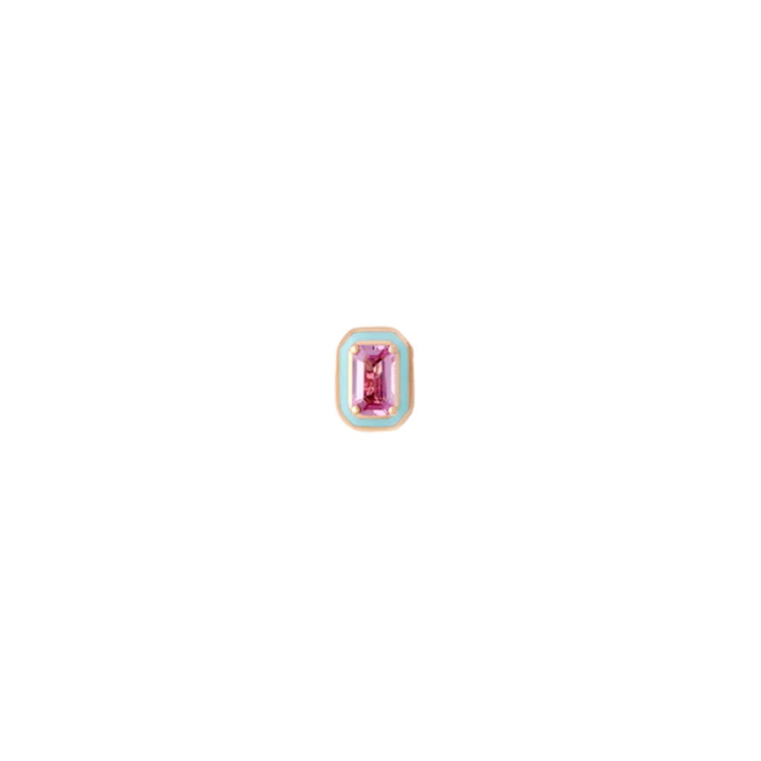 Selim Mouzannar - Mina Pink Sapphire Studs – Henri Noël
