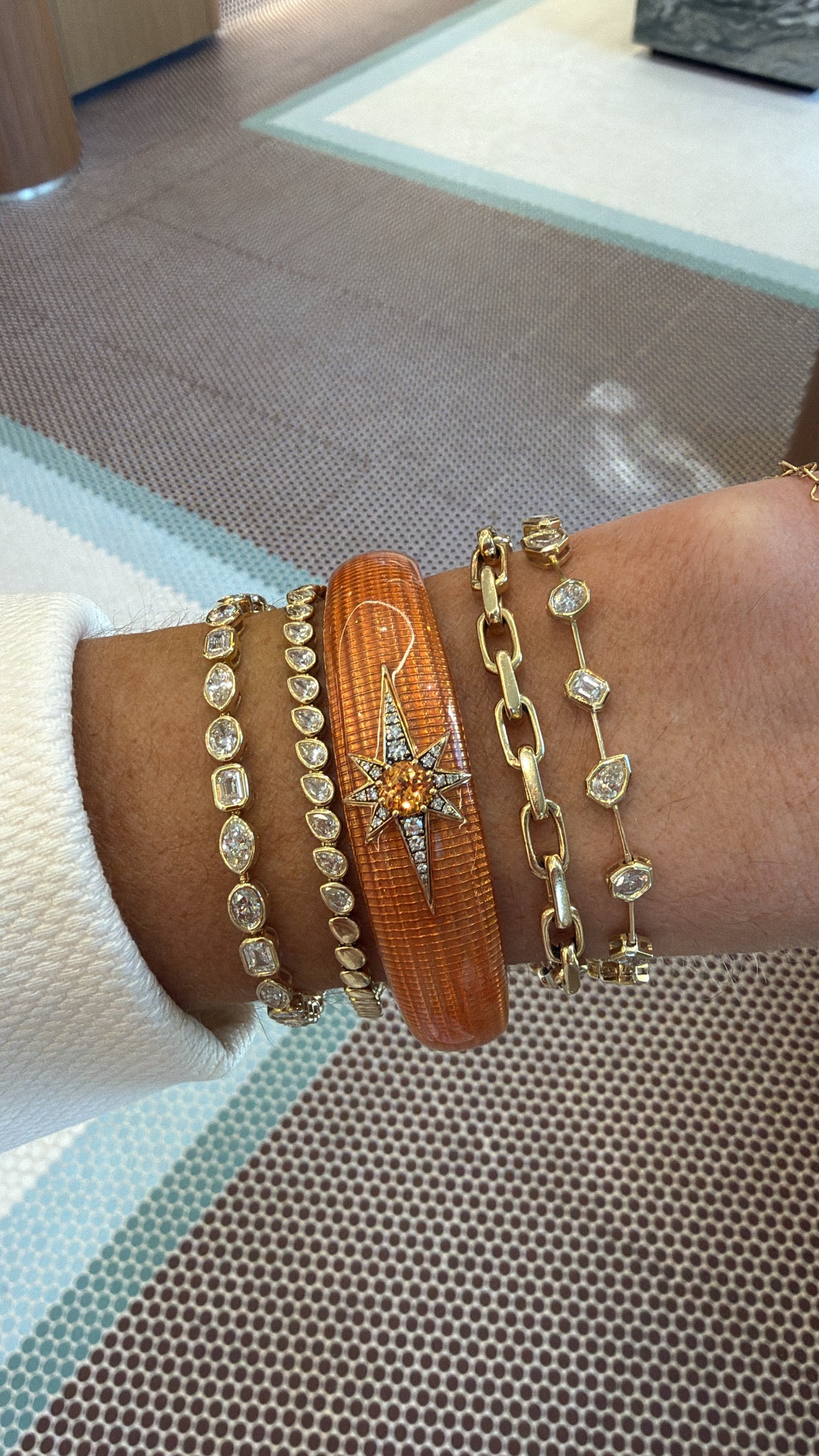Selim Mouzannar - Aïda Orange with Spessartite Bracelet – Henri Noël