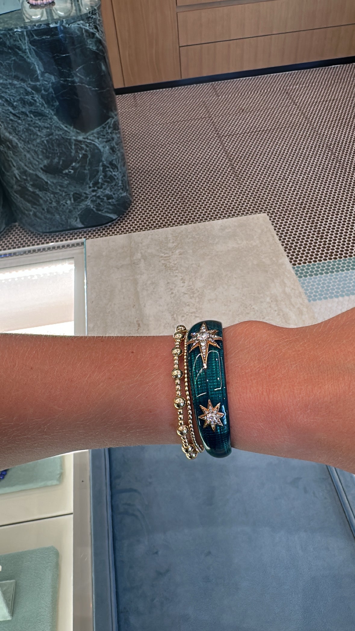 Selim Mouzannar - Aïda Petrol Bracelet – Henri Noël