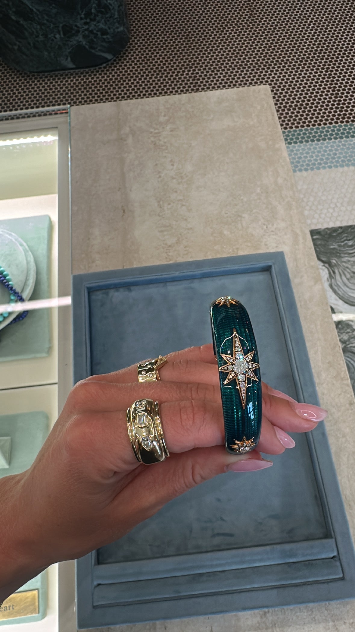 Selim Mouzannar - Aïda Petrol Bracelet – Henri Noël