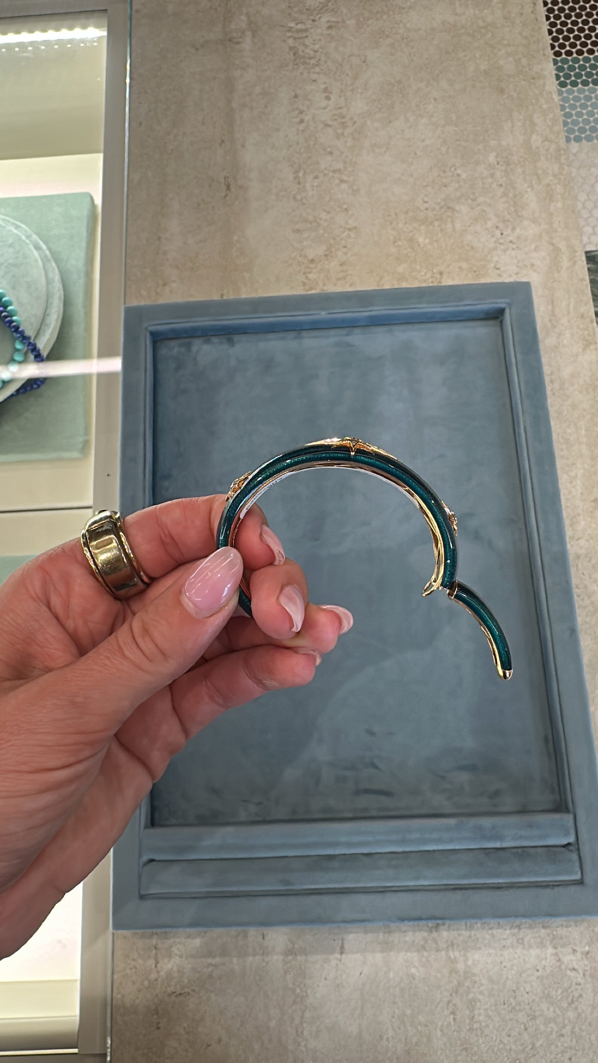 Selim Mouzannar - Aïda Petrol Bracelet – Henri Noël
