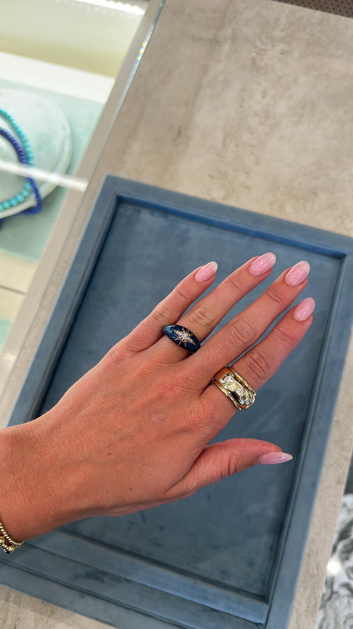 Selim Mouzannar - Aïda Sky Blue Ring