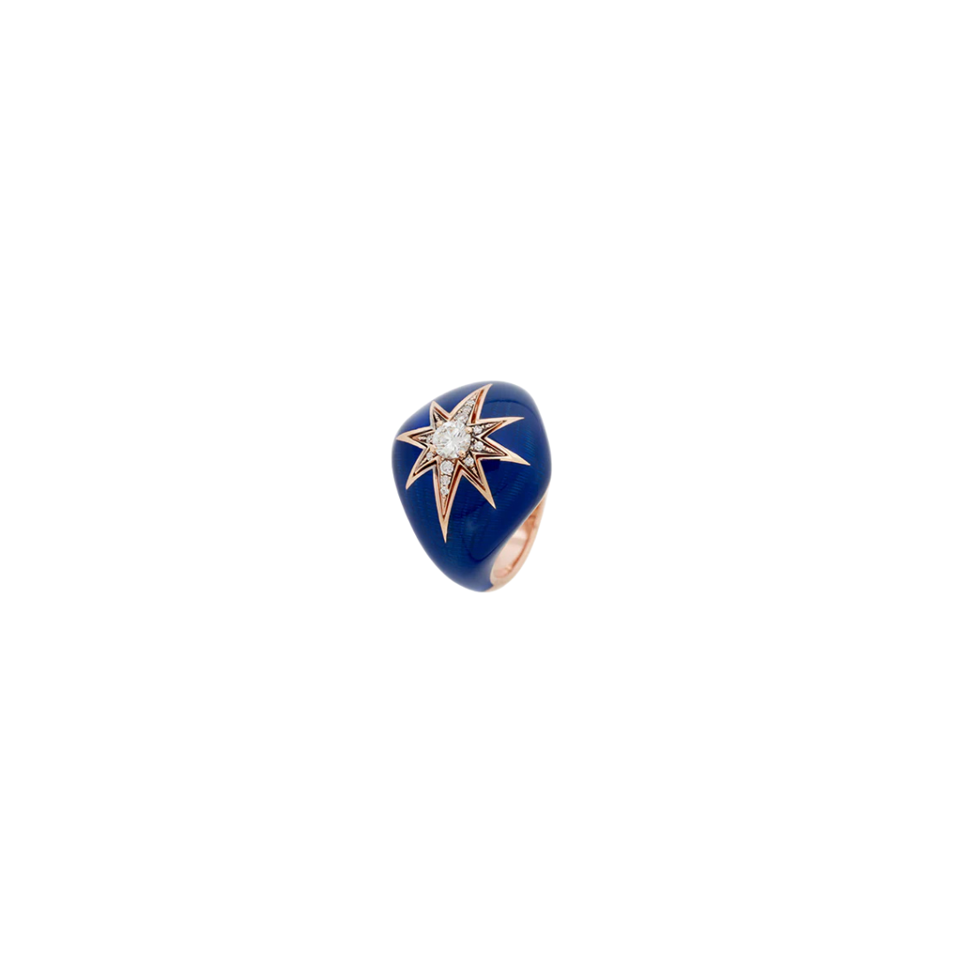 Selim Mouzannar - Aïda Sky Blue Pinky Ring – Henri Noël