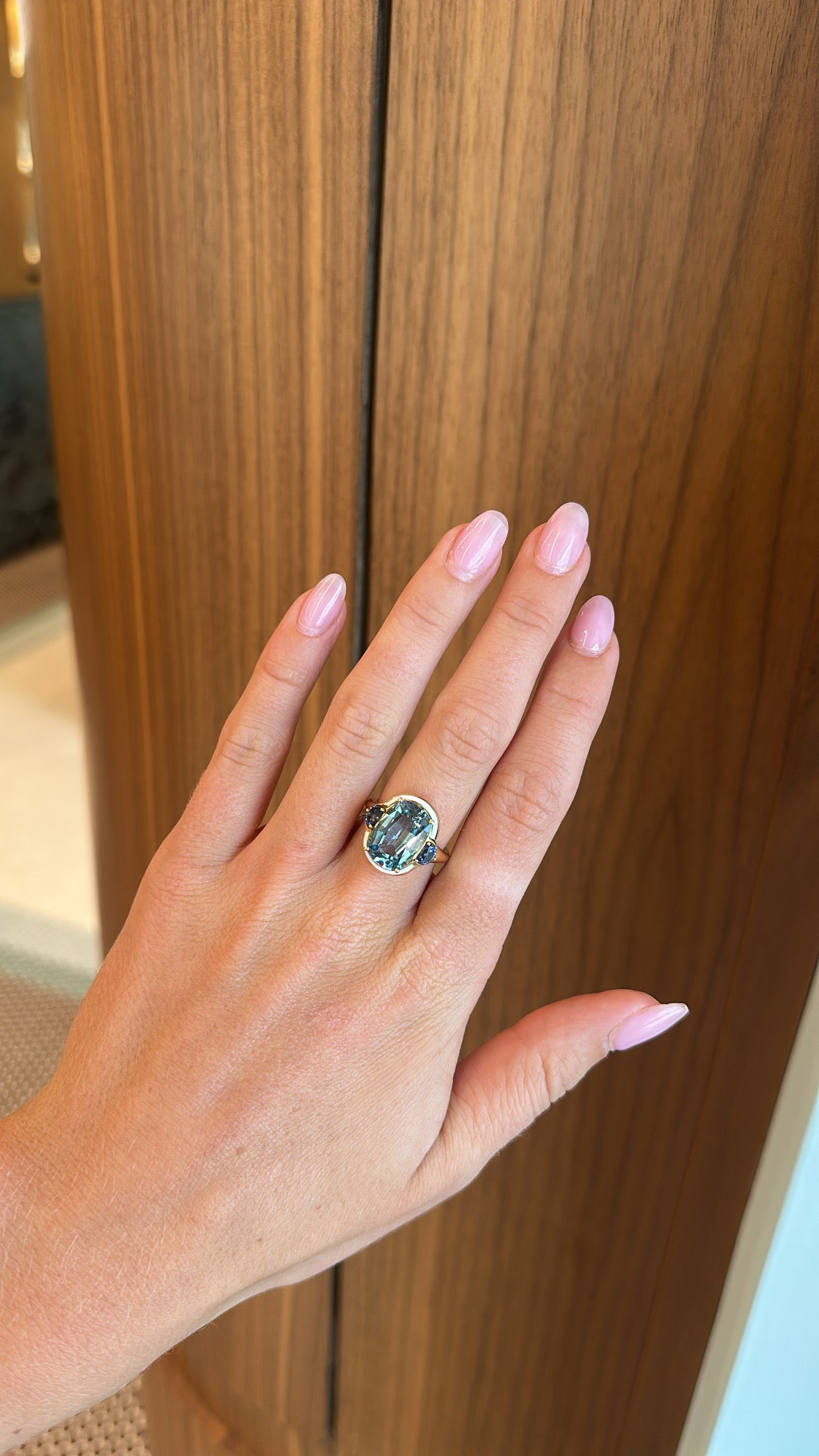 Selim Mouzannar - Aquamarine Gemma Ring – Henri Noël