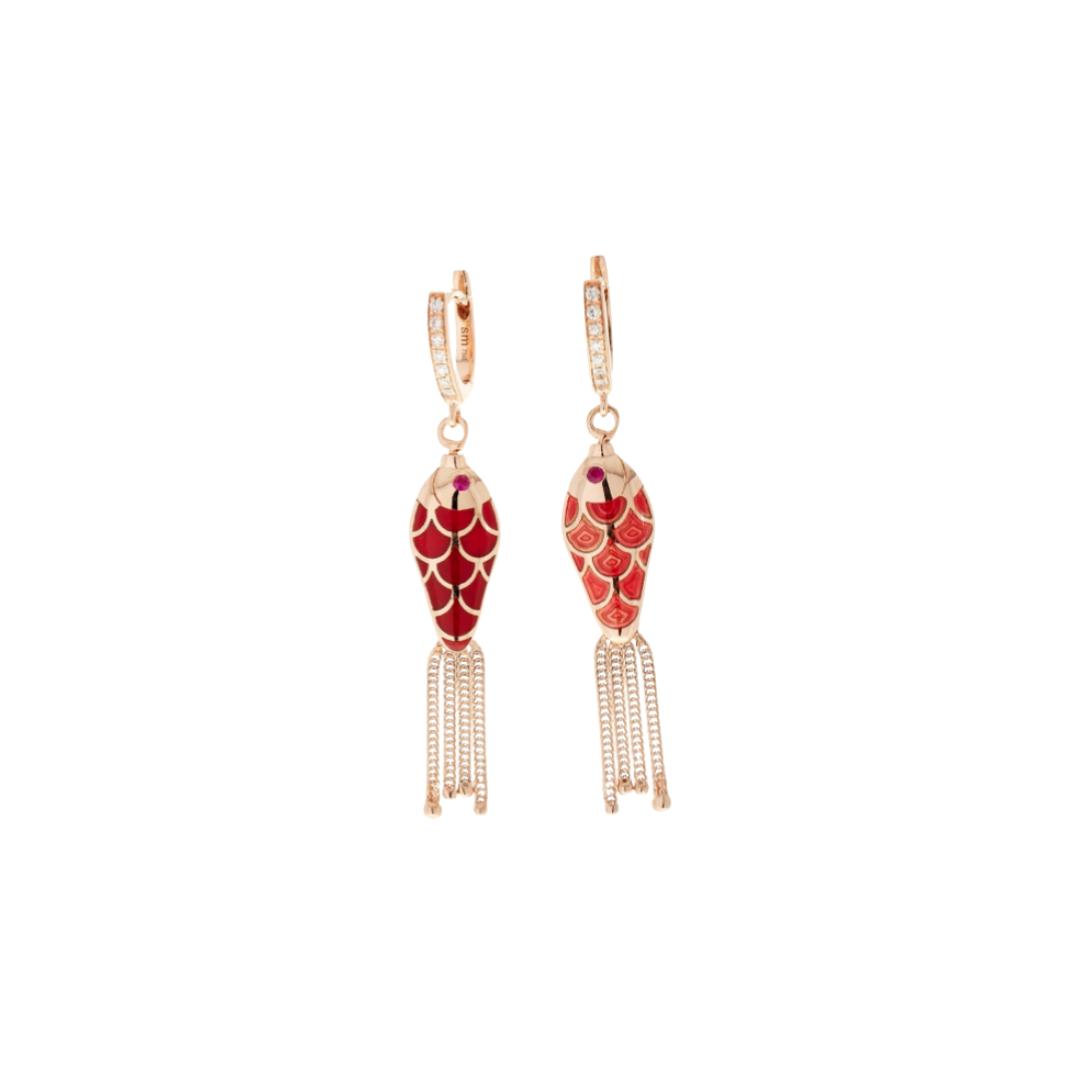 Selim Mouzannar - Fish for Love Earrings – Henri Noël