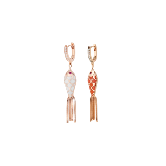 Selim Mouzannar - Fish for Love Earrings – Henri Noël