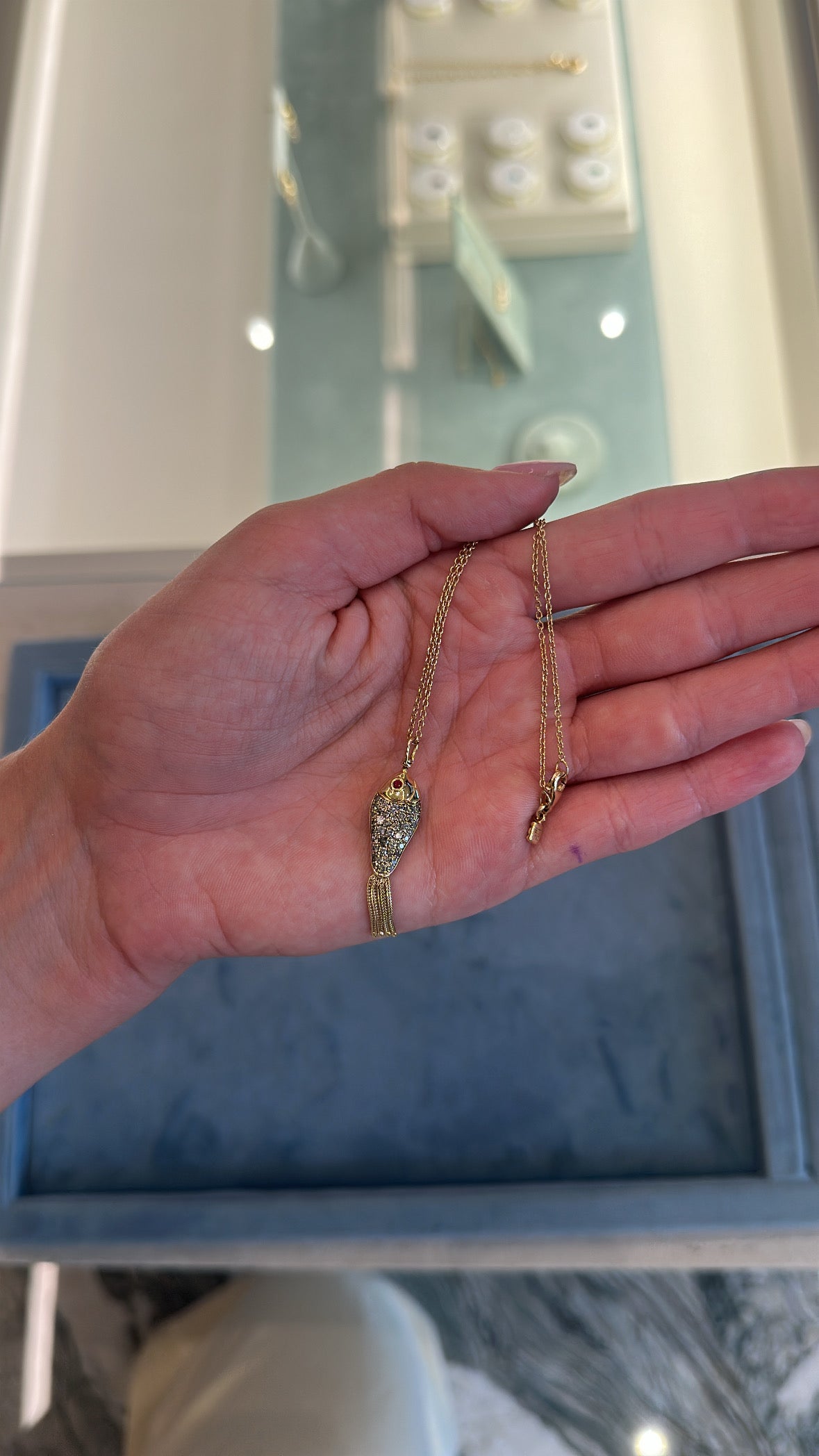 Selim Mouzannar - Fish for Love Fish Necklace – Henri Noël