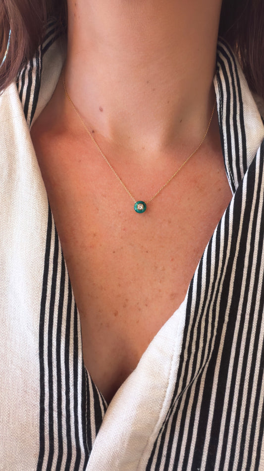 Selim Mouzannar - Mini Mina Petrol Pendant – Henri Noël