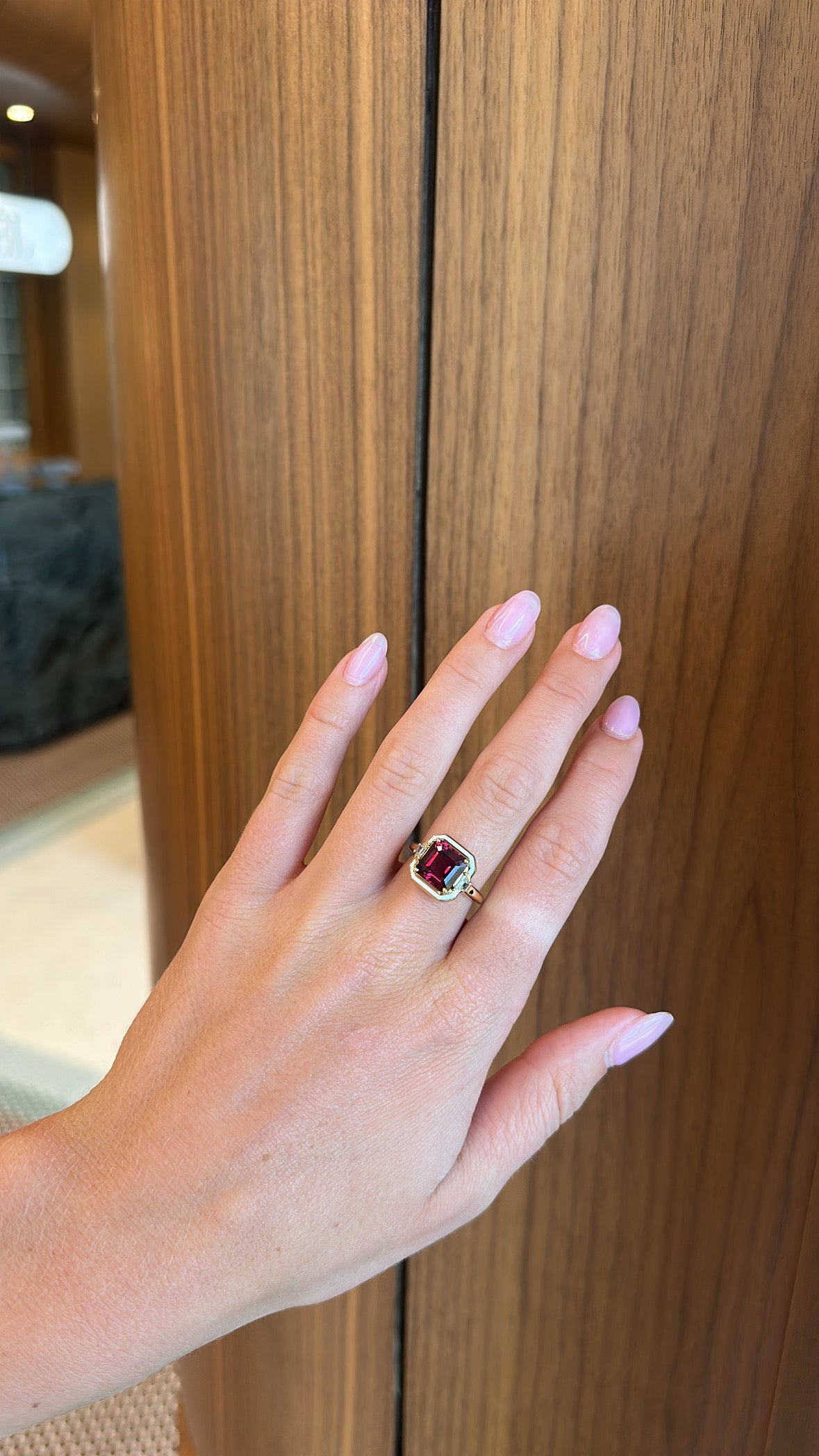 Selim Mouzannar - Rhodolite Gemma Ring – Henri Noël