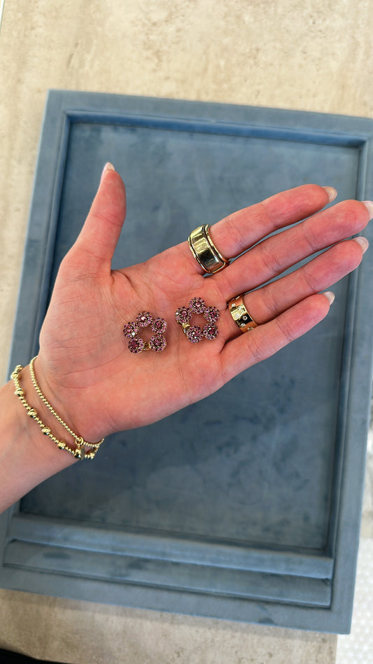 Selim Mouzannar - Rhodolites Beirut Earrings – Henri Noël