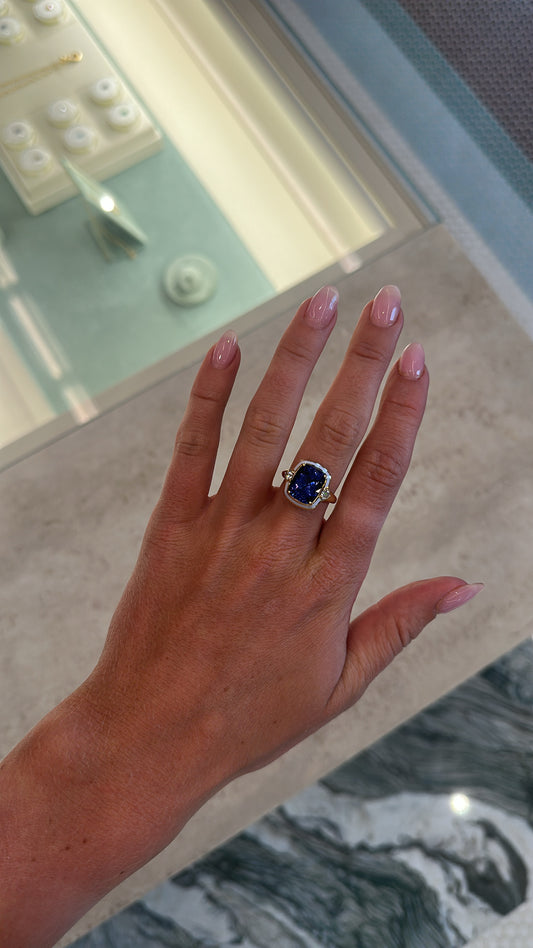 Selim Mouzannar - Tanzanite Gemma Ring