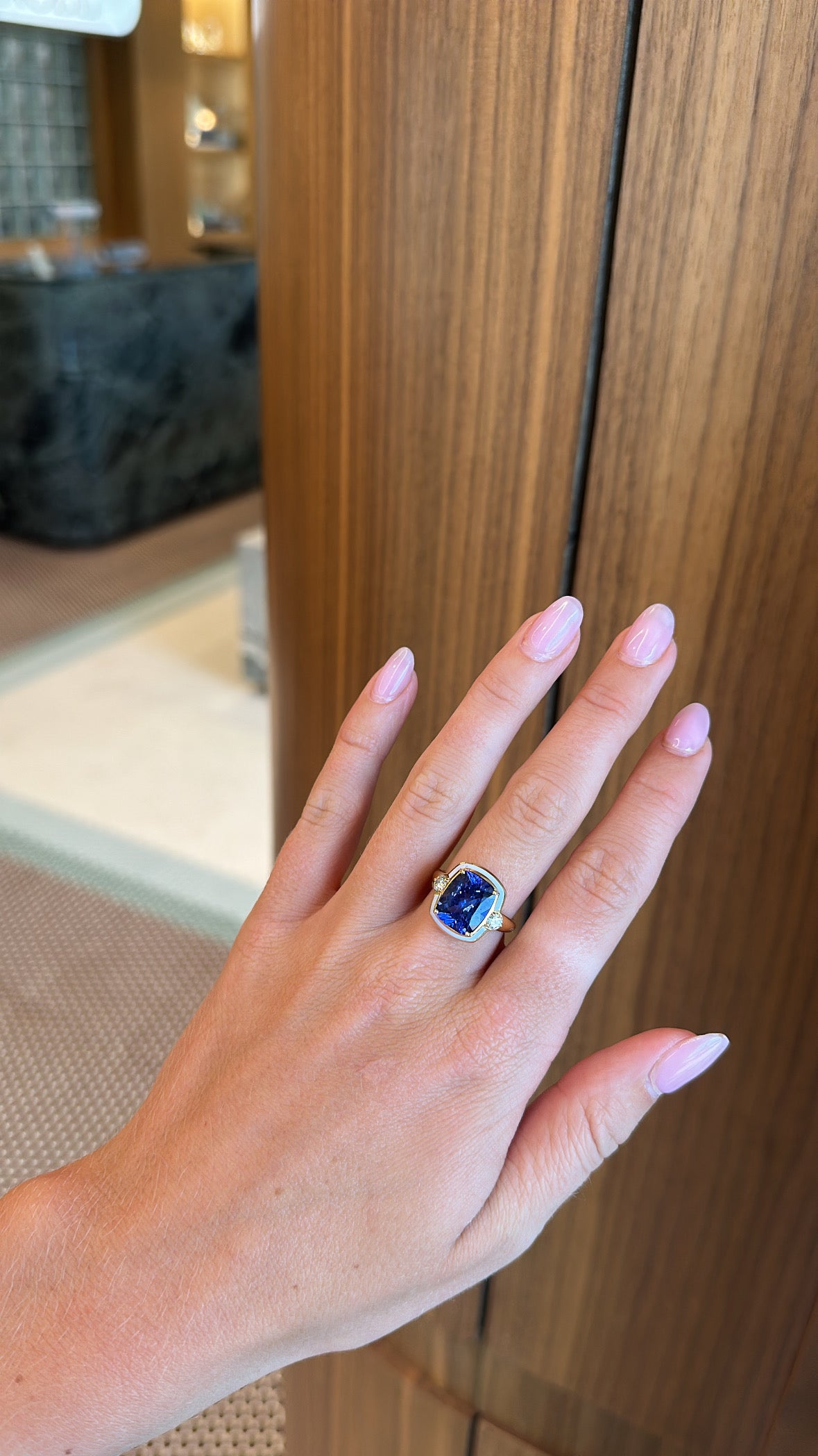 Selim Mouzannar - Tanzanite Gemma Ring – Henri Noël