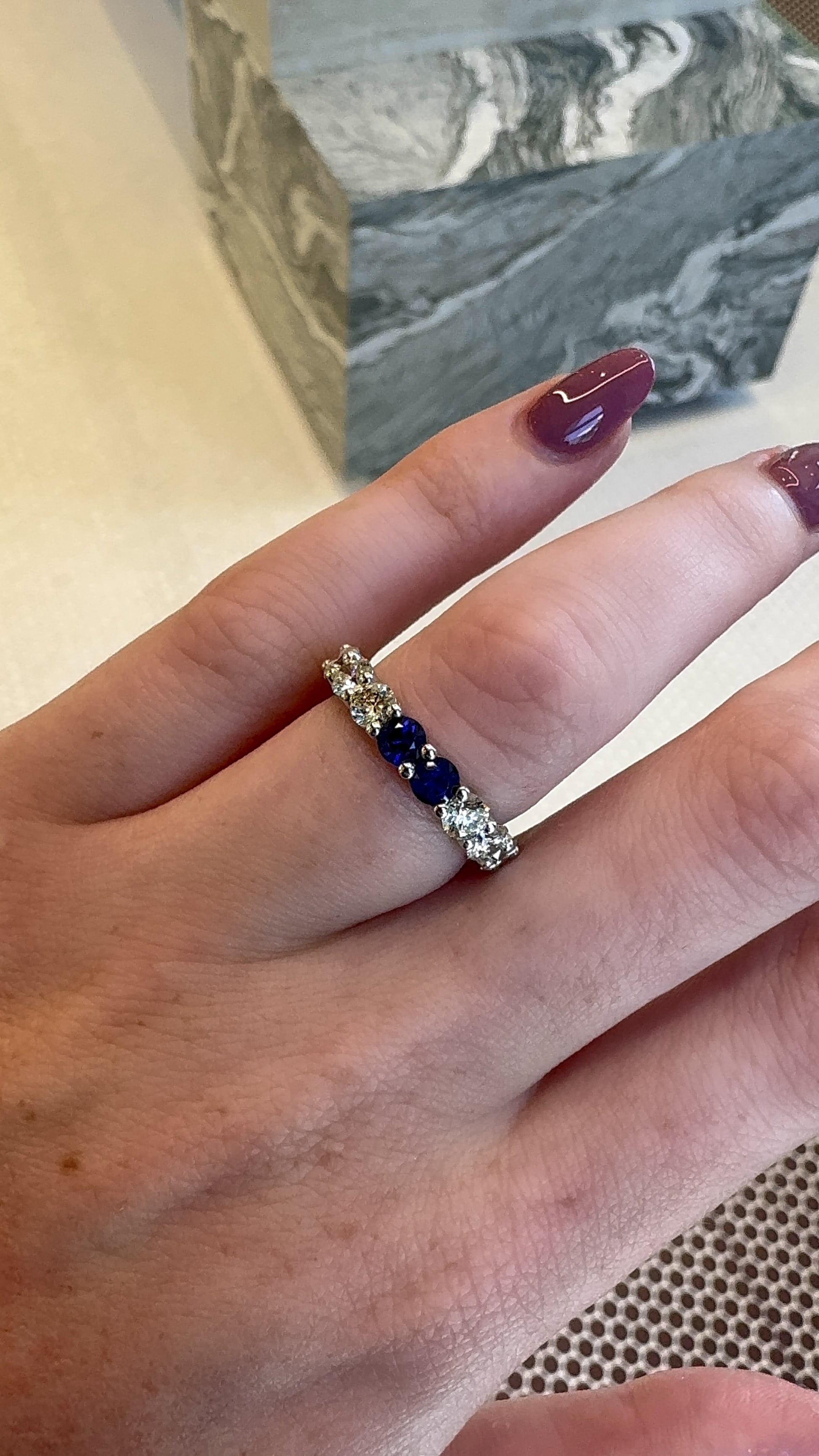 Something Blue Diamond Band – Henri Noël