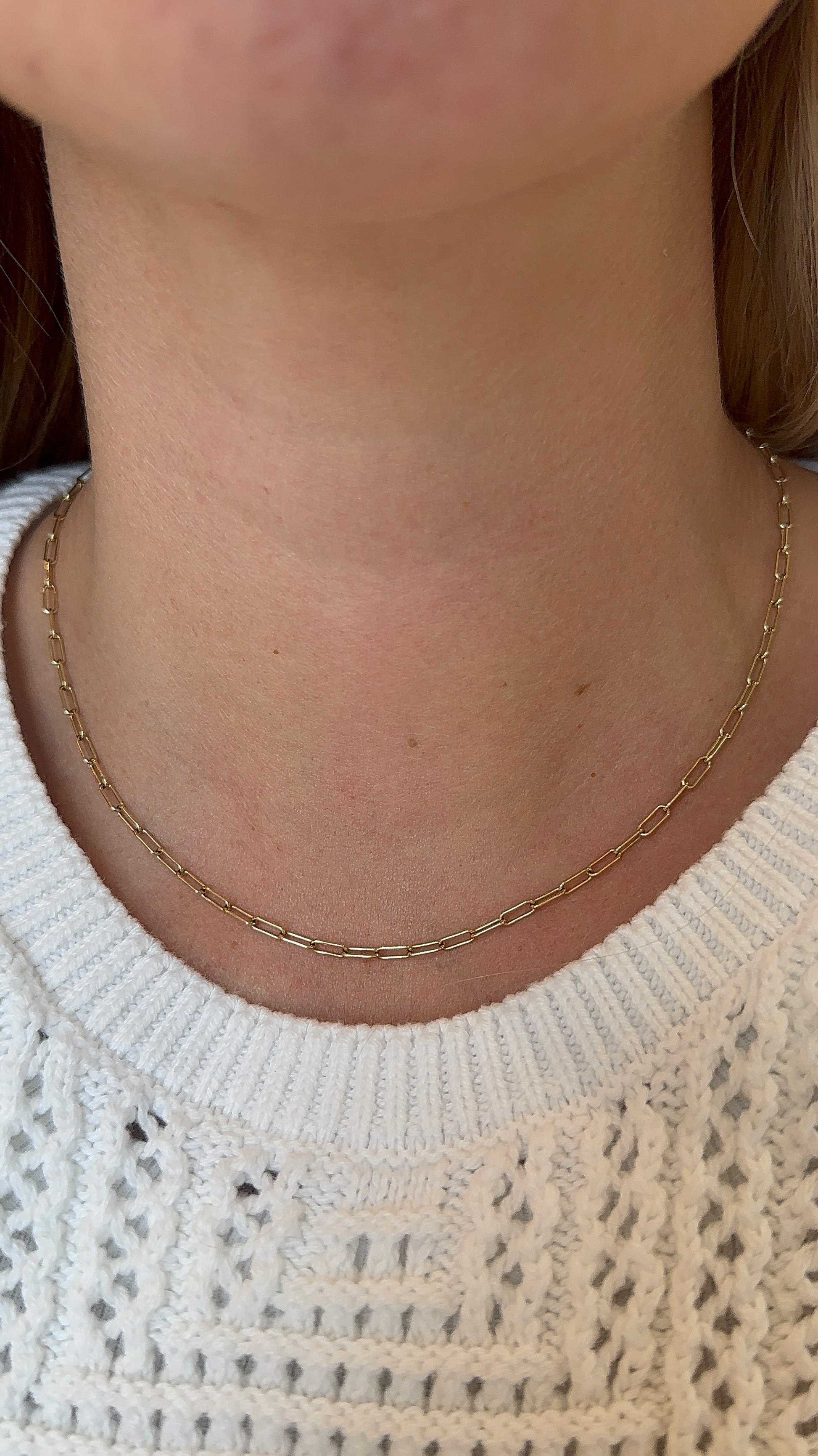 Sophie Joanne- Flat Link Chain – Henri Noël