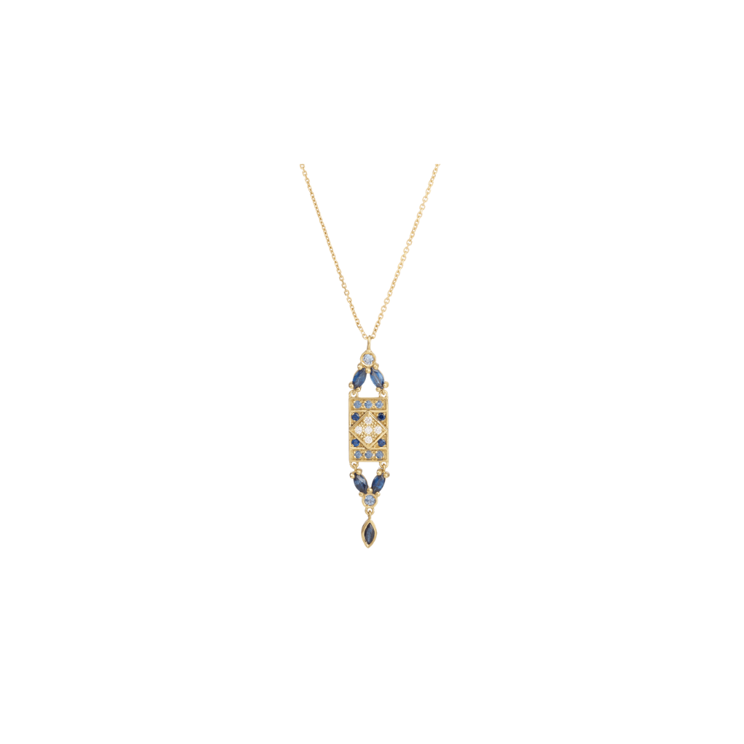 Sophie d'Agon- Ava Necklace 1 Marine – Henri Noël