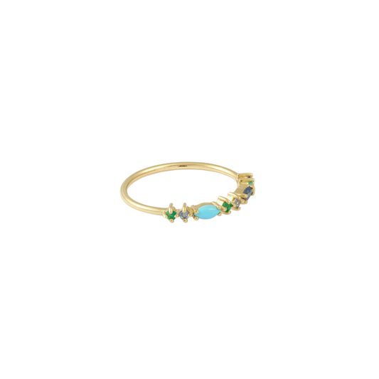 Sophie d'Agon- Gaia Ring 2 Blue – Henri Noël