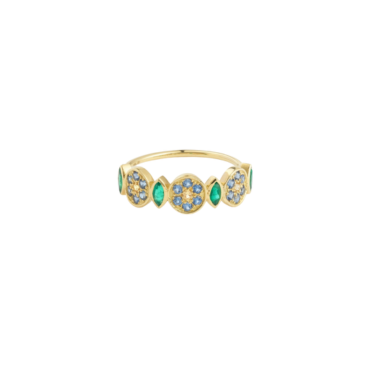 Sophie d'Agon- Nymphéa Ring 2 Blue – Henri Noël