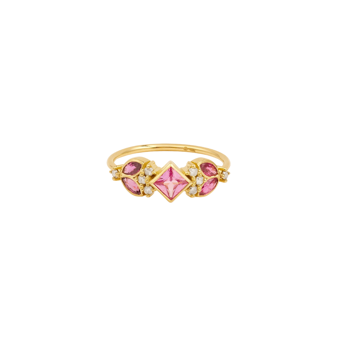 Sophie d'Agon- Nymphéa Ring 3 Pink – Henri Noël