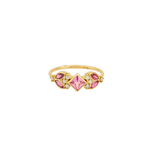 Sophie d'Agon- Nymphéa Ring 3 Pink – Henri Noël